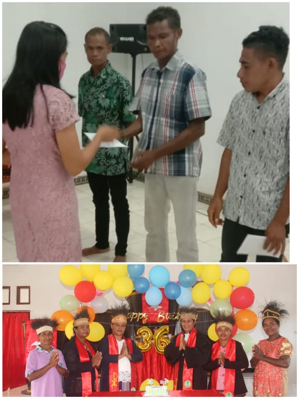 Memperiingat Hut GPI Papua yang ke-36 Tahun Jemaat Marantha Sigabel Jaya